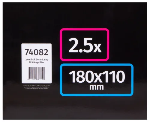 picture Levenhuk Zeno Lamp ZL9 Magnifier,  13
