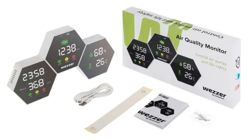 photo Levenhuk Wezzer Air PRO DM50 Air Quality Monitor,  2