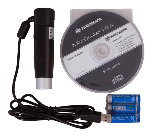 photograph Bresser National Geographic 40–1024x Digital Microscope with case,  7