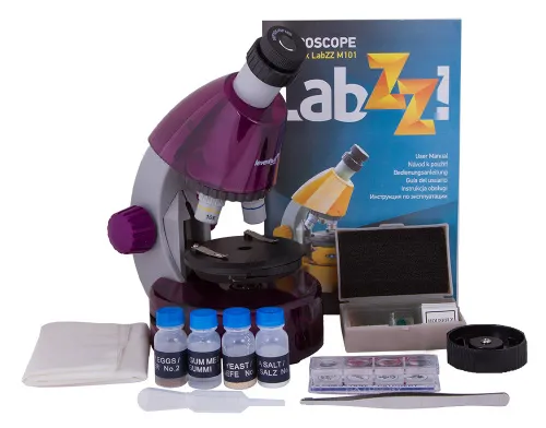 photograph Levenhuk LabZZ M101 Microscope,  11