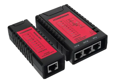 photograph Ermenrich NetGeeks NP10 Cable & PoE Tester,  5