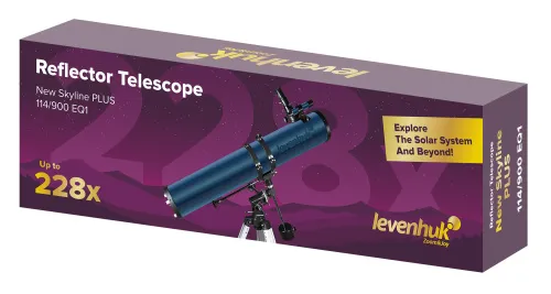 photo Levenhuk New Skyline PLUS 114/900 EQ1 Telescope,  2