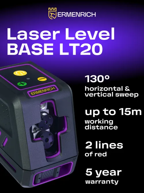 photograph Ermenrich BASE LT20 Laser Level,  11