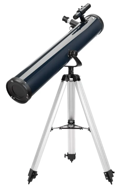 photograph Levenhuk Discovery Spark 114 AZ Telescope with book,  7