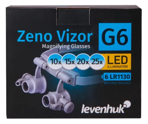 photo Levenhuk Zeno Vizor G6 Magnifying Glasses,  12