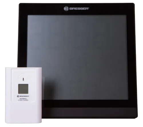 photo Bresser TemeoTrend JC LCD RC Weather Station (Wall clock), black,  7