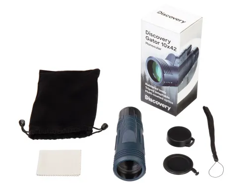 picture Levenhuk Discovery Gator 10x42 Monocular,  4