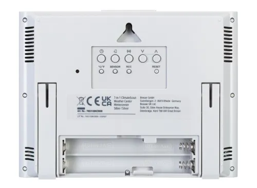 photo Bresser 7-in-1 ClimateScout Exclusive Line Weather Center, silver,  7