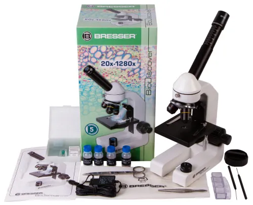 photo Bresser BioDiscover 20x–1280x Microscope,  2