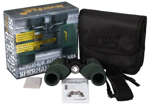 photo Levenhuk Sherman PRO 6.5x32 Binoculars,  7