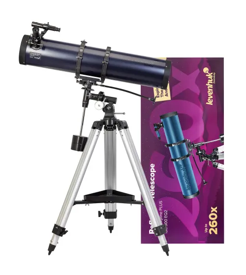 picture Levenhuk New Skyline PLUS 130/900 EQ2 Telescope,  2