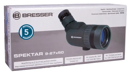 photograph Bresser Spektar 9–27x50 Spotting Scope,  16