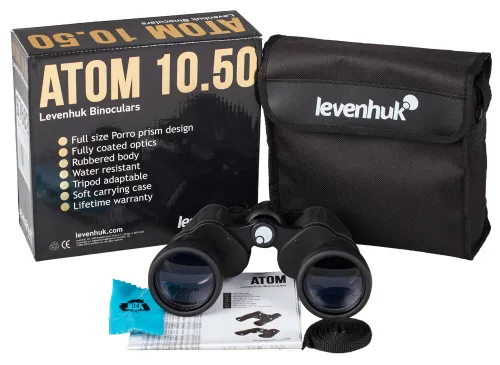 photograph Levenhuk Atom 10x50 Binoculars,  2