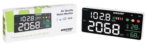 photo Levenhuk Wezzer Air PRO CN20 Air Quality Noise Monitor,  3