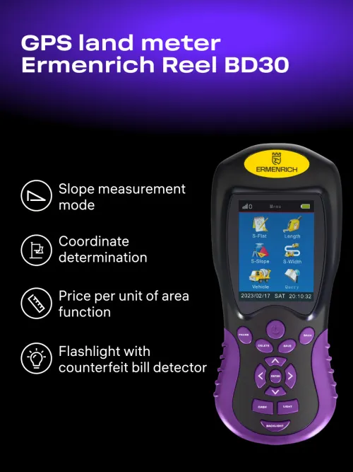 image Ermenrich Reel BD30 GPS Land Meter,  11
