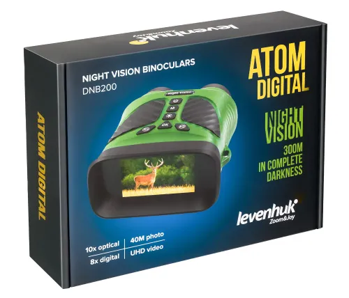 photo Levenhuk Atom Digital DNB200 Night Vision Binoculars,  11