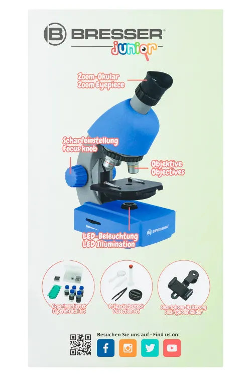picture Bresser Junior 40–640x Microscope,  13