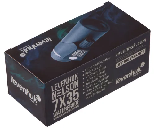 image Levenhuk Nelson 7x35 Monocular with Reticle and Compass,  9