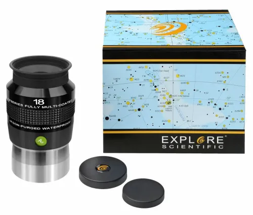 image Explore Scientific 82° AR 18mm 2" Eyepiece,  4