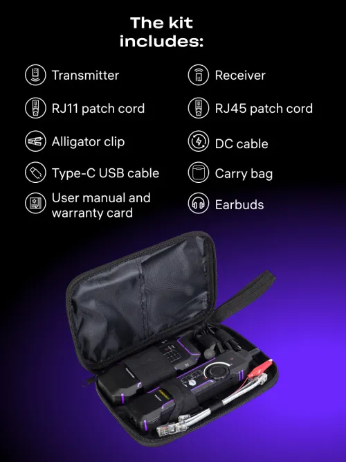 photo Ermenrich NetGeeks NP35 Network Cable Tester,  17