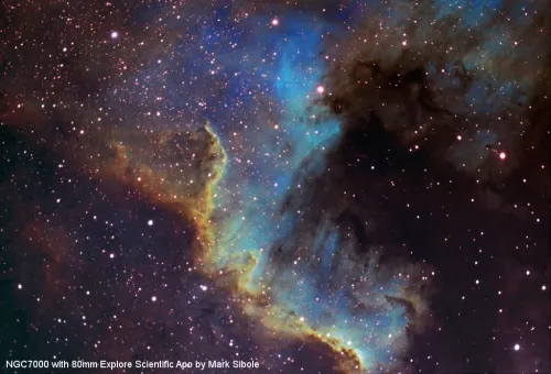 picture Explore Scientific ED APO 80 mm FCD-1 ALU Telescope,  7