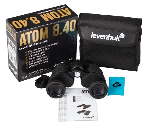 photo Levenhuk Atom 8x40 Binoculars,  2