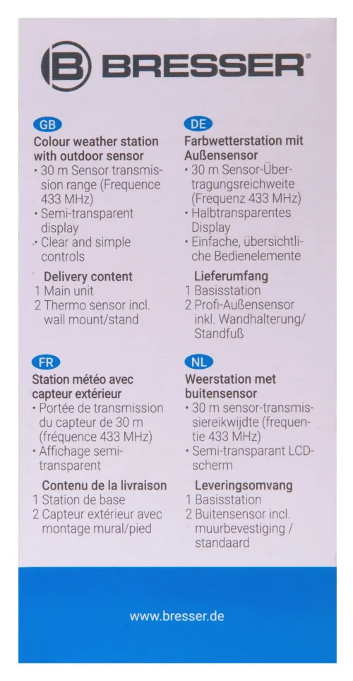 picture Bresser Translucidus RC Weather Station,  19