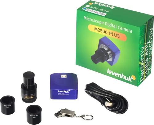 photo Levenhuk M2500 PLUS Microscope Digital Camera,  2