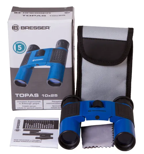 photograph Bresser Topas 10x25 Binoculars,  6