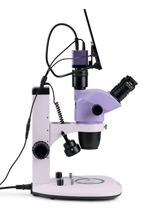 photo MAGUS Stereo D7T LCD BASE Digital Stereomicroscope,  8