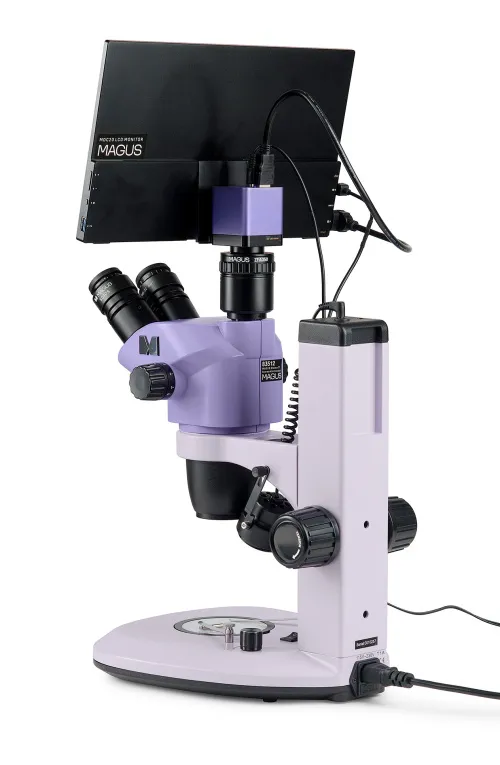photo MAGUS Stereo D7T LCD BASE Digital Stereomicroscope,  6