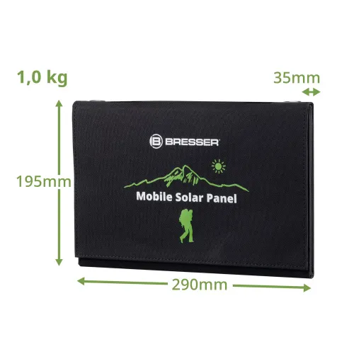 photo Bresser Mobile Solar Charger 21 Watt with USB,  4