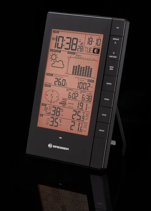 photograph Bresser PC Weather Station with 5-in-1 Outdoor Sensor,  3