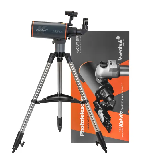 picture Levenhuk Kelvin MAK90 AZ GOTO Wi-Fi Phototelescope,  2