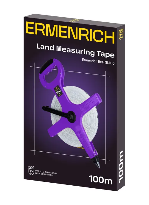 image Ermenrich Reel SL100 Land Measuring Tape,  2
