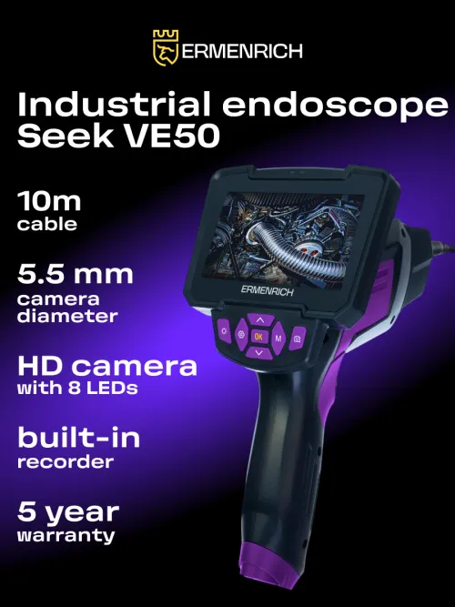 picture Ermenrich Seek VE50 Industrial Endoscope,  17