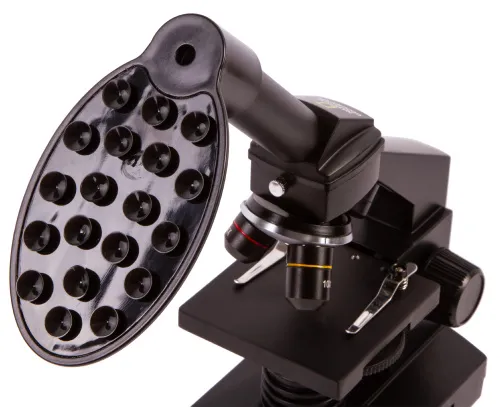 picture Bresser National Geographic 40x–1280x Microscope with Smartphone Holder,  10