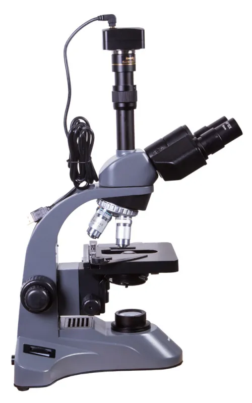 picture Levenhuk D740T 5.1M Digital Trinocular Microscope,  3