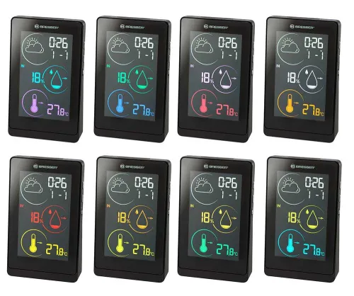 picture Bresser Temeo Life H Weather Station with Color Display, black,  7
