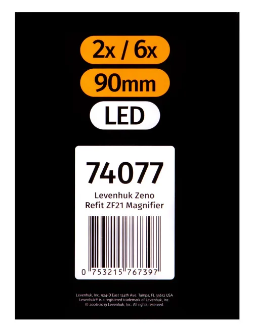 image Levenhuk Zeno Refit ZF21 Magnifier,  13
