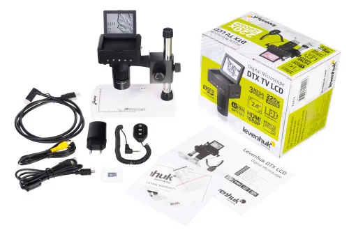 photo Levenhuk DTX TV LCD Digital Microscope,  2
