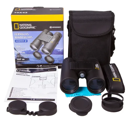 image Bresser National Geographic 10x42 WP Binoculars,  6