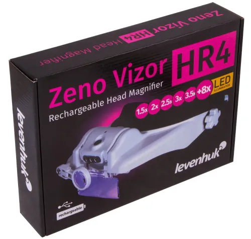 photo Levenhuk Zeno Vizor HR4 Head Rechargeable Magnifier,  11