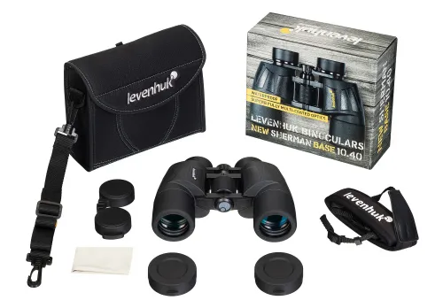 photo Levenhuk New Sherman BASE 10x40 Binoculars,  4