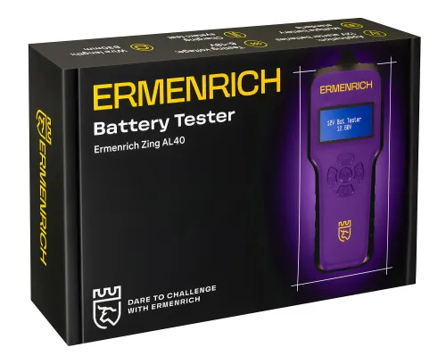 image Ermenrich Zing AL40 Battery Tester,  6