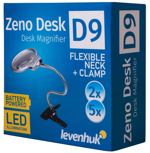 photograph Levenhuk Zeno Desk D9 Magnifier,  2