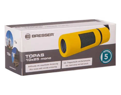 image Bresser Topas 10x25 Monocular,  8
