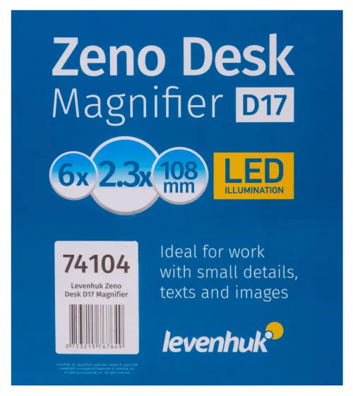 picture Levenhuk Zeno Desk D17 Magnifier,  13