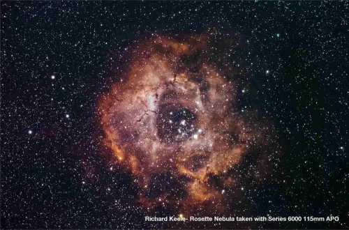 photograph Meade Series 6000 115mm ED Triplet APO Refractor OTA,  9