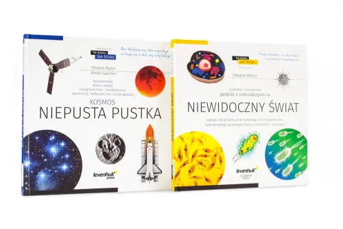 photograph Space. Microworld. Knowledge Book 2 vol. Hardcover,  2